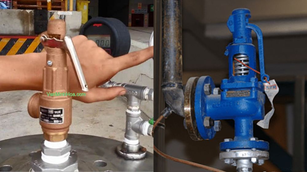 van hơi nóng an toàn