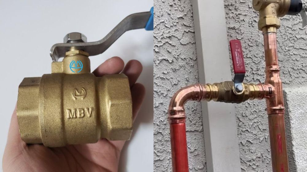 van hơi nóng dạng bi