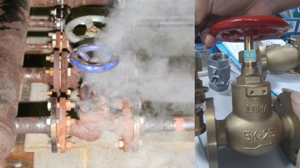 van hơi nóng dạng cầu