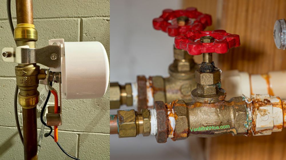 van hơi nóng trong công nghiệp