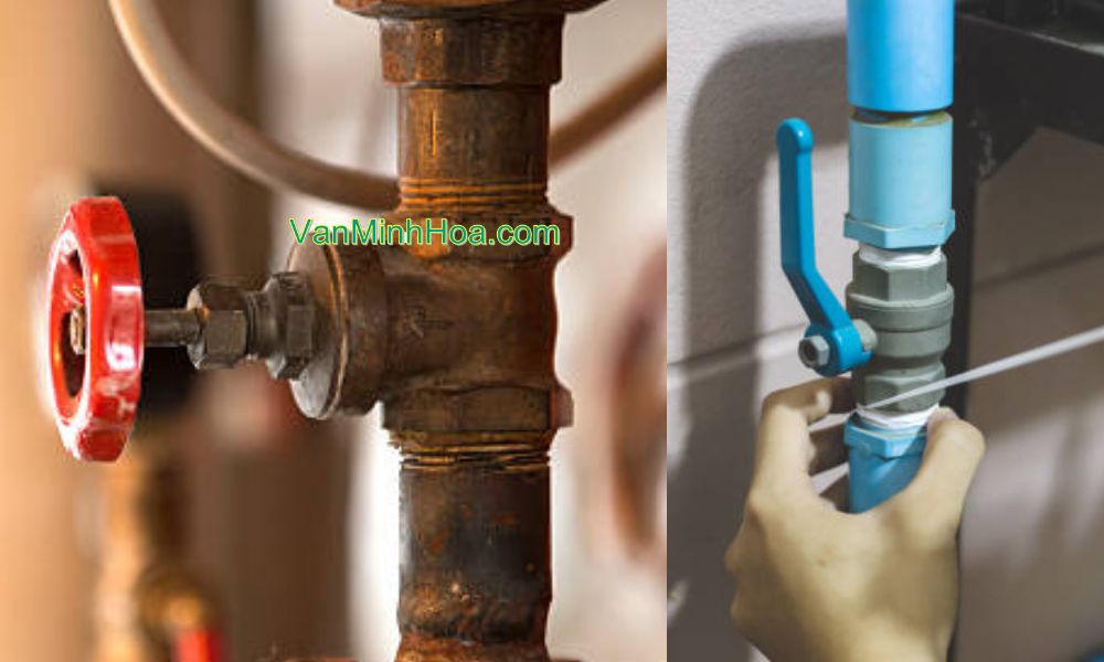 van khóa nước phi 60 có giống van dn50 không