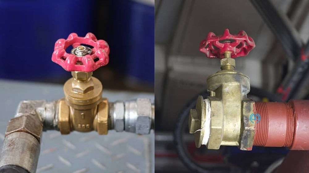 van tay vặn dạng cổng