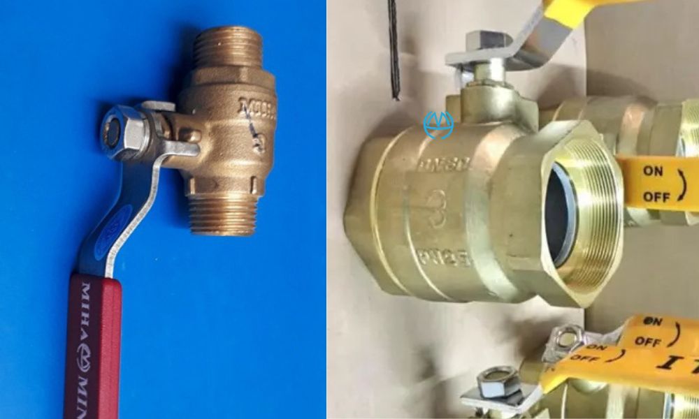 vật liệu ảnh hưởng đến giá van khóa nước phi 90