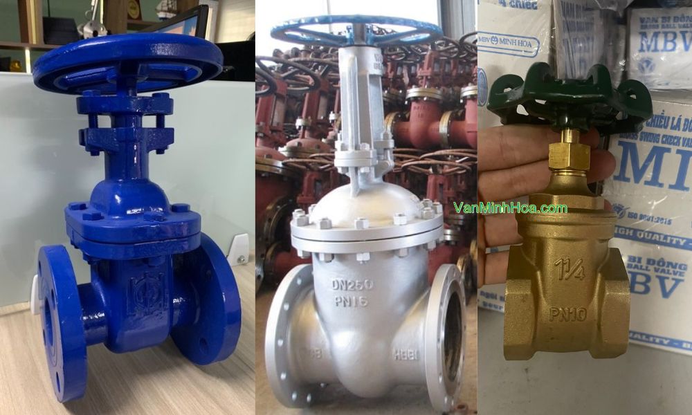 vật liệu sản xuất van cổng