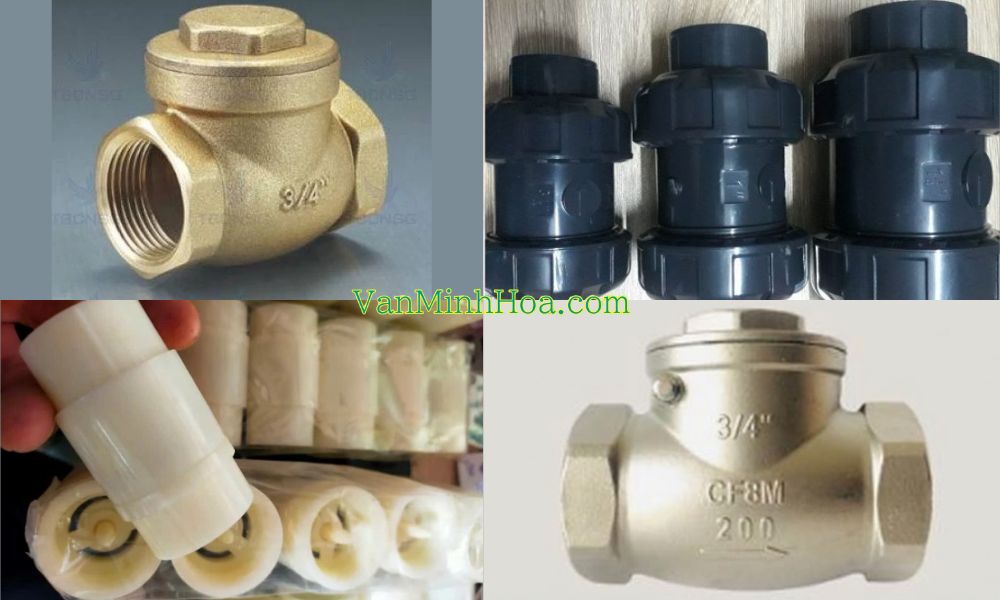 vật liệu van nước 1 chiều phi 27