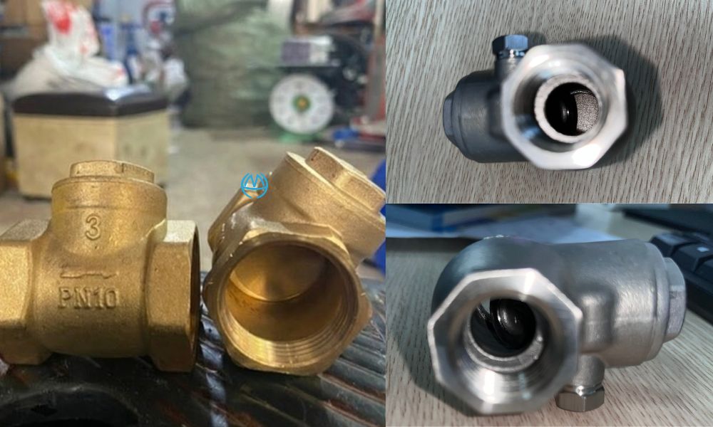 vật liệu van 1 chiều phi 90