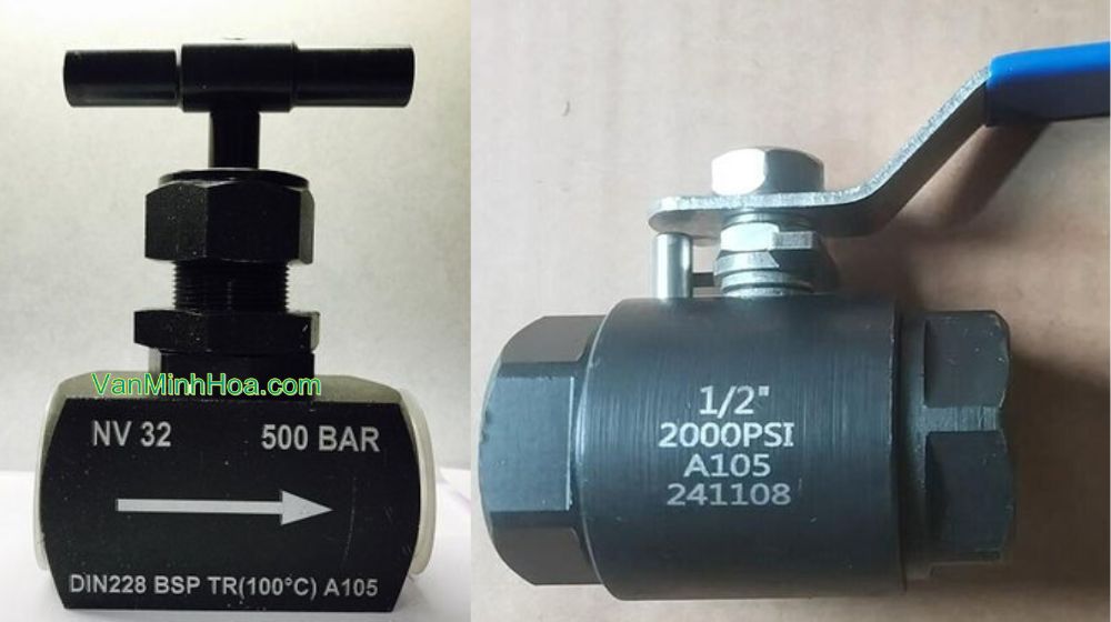 vật liệu van thép