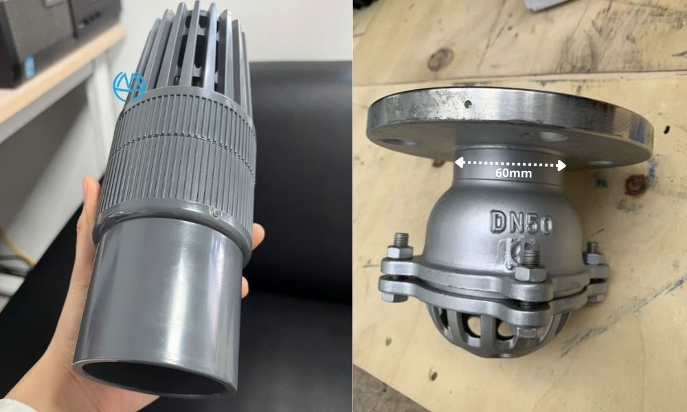 vì sao gọi luppe 60 nhưng lại đi với dn50