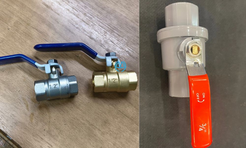 vì sao nhiều van không inox vẫn dùng tay gạt inox