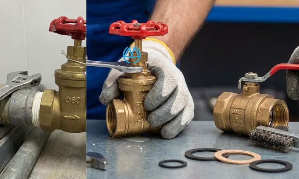 xử lý các lỗi thường gặp van khóa nước phi 60