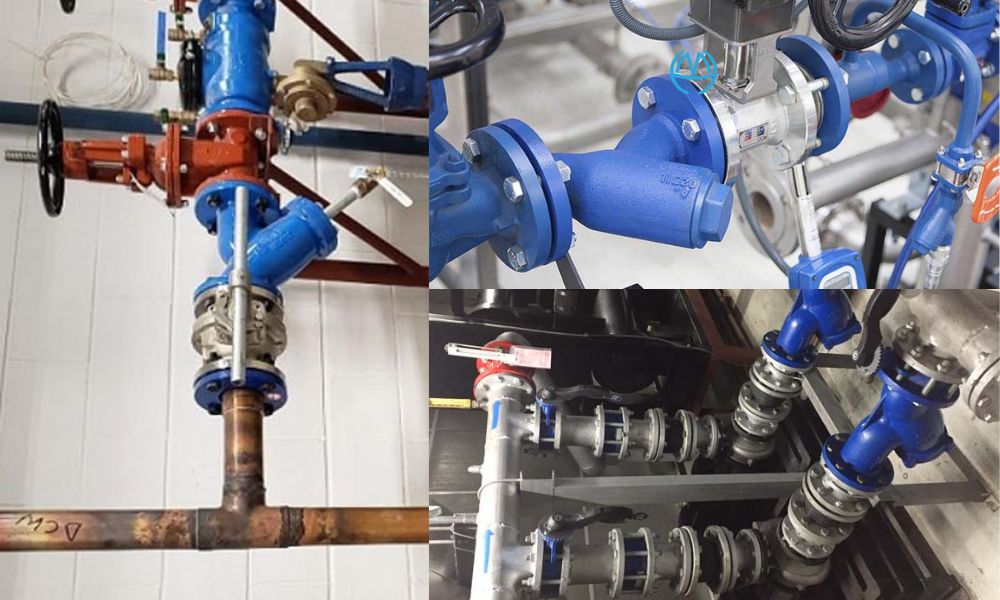 y lọc dn40 trong hệ thống công nghiệp