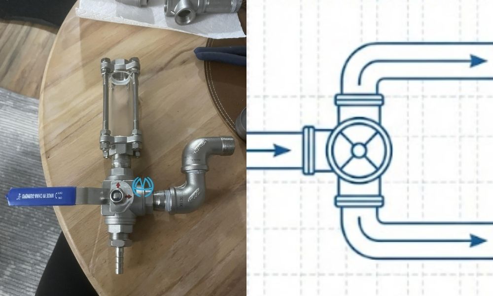 bản chất của van 3 ngã trong hệ thống