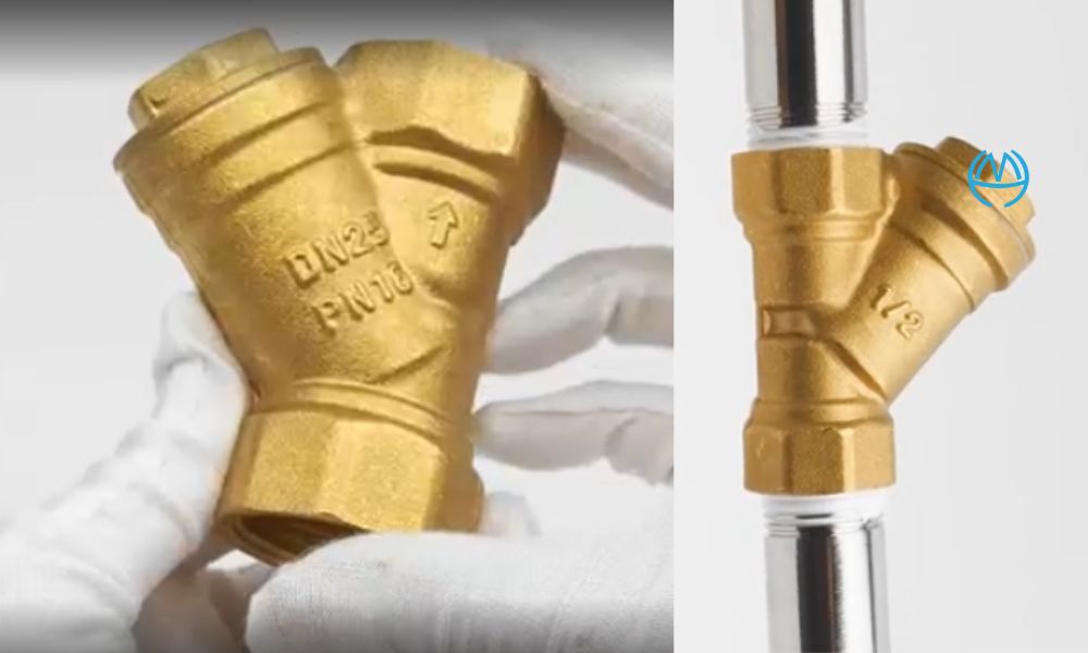 brass body y strainer