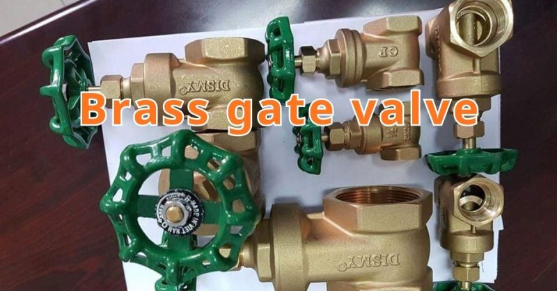 brass gate valve