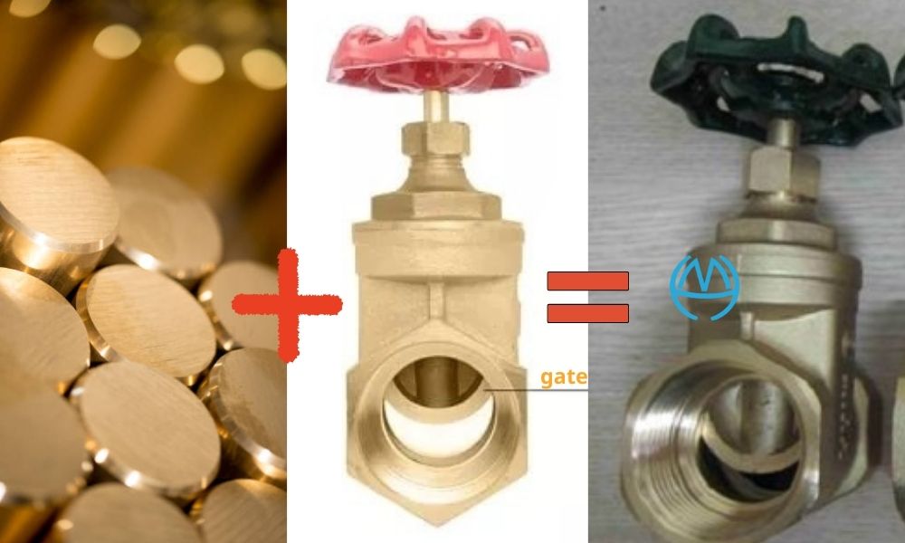 brass gate valve