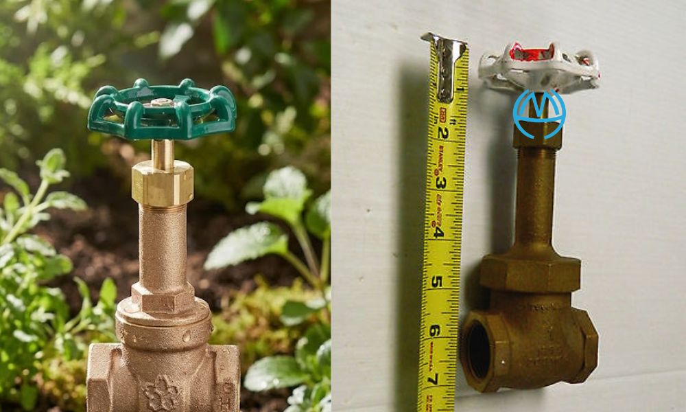 các loại van cổng đồng cổ dài