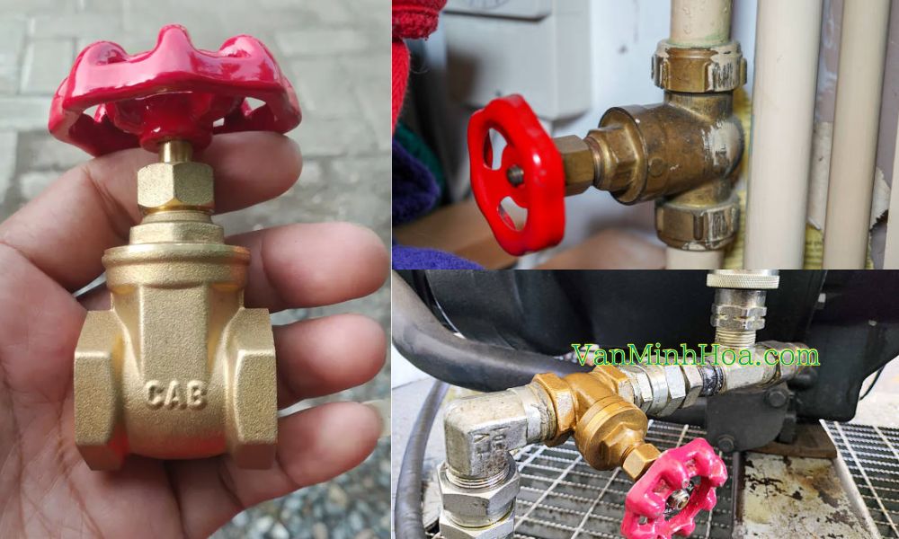 các loại van cổng đồng dùng ở đâu