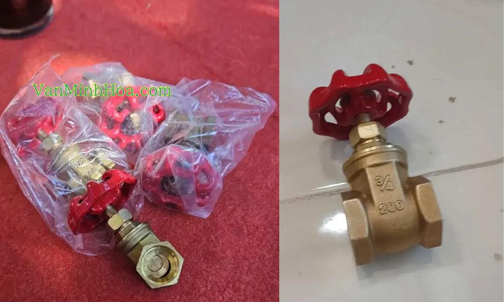 các loại van cổng đồng thau