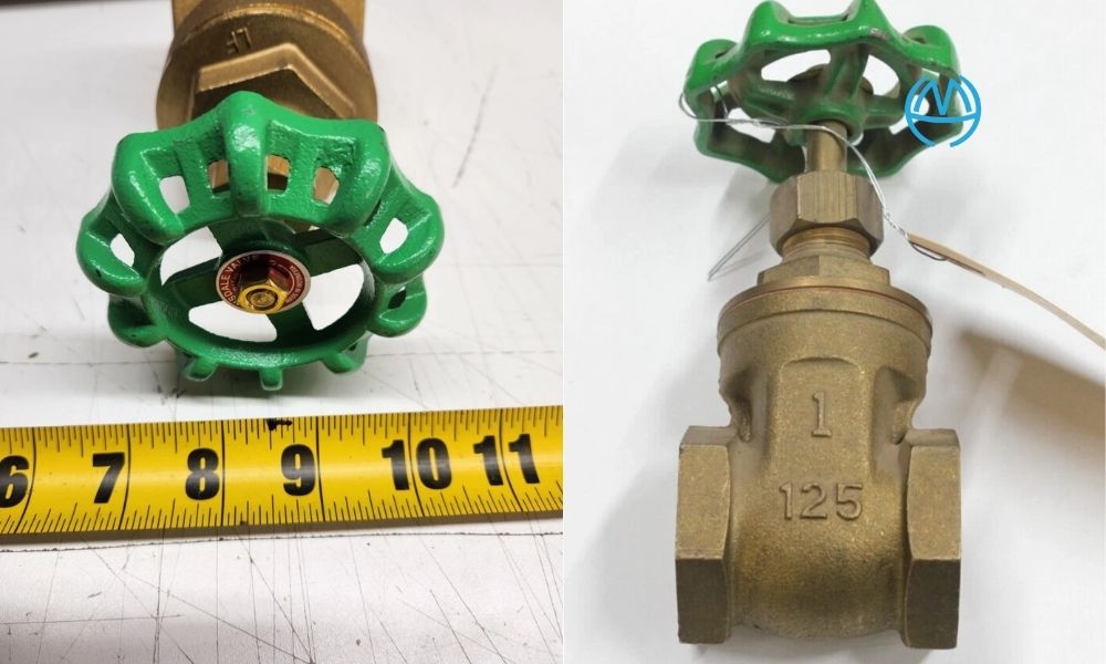 cách nhận biết van cửa đồng 34