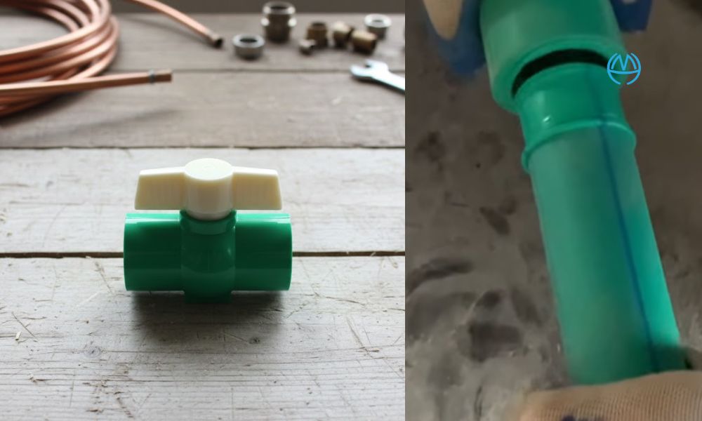 cấu tạo van bi nhựa ppr minh hòa