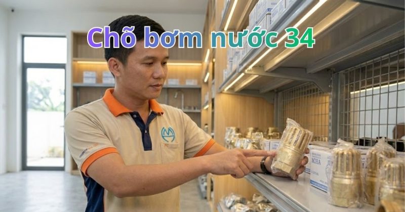 chõ bơm nước 34