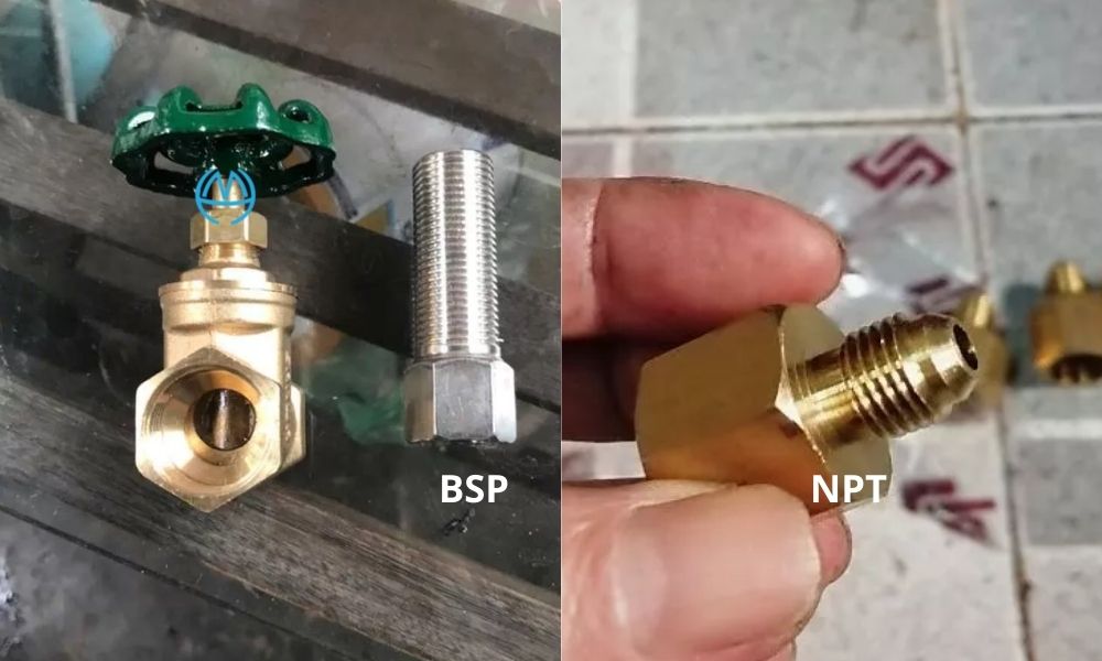 chuẩn ren kết nối của van cửa đồng 27