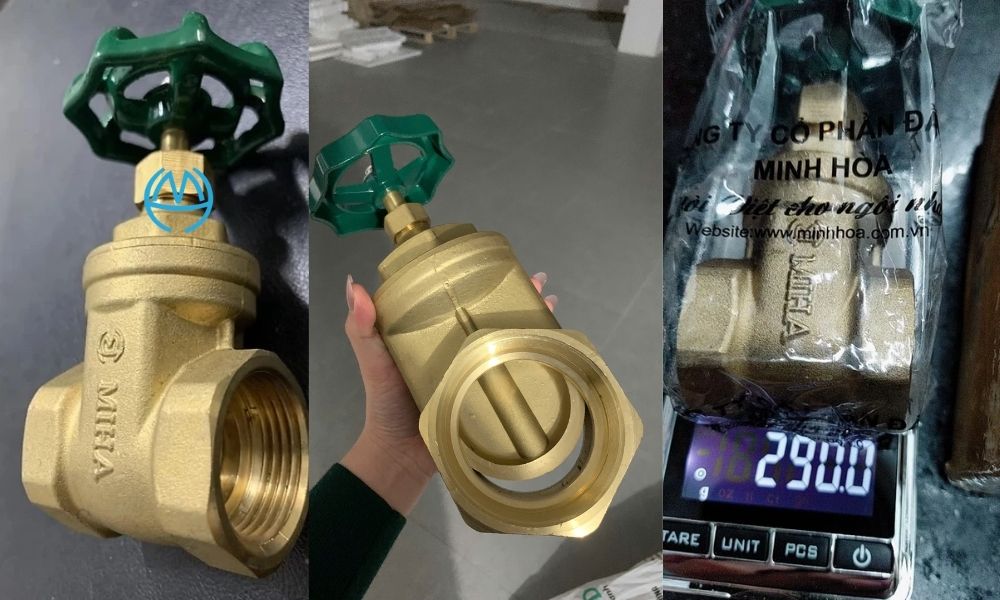 chủng loại của van cửa đồng dn50 trong nước