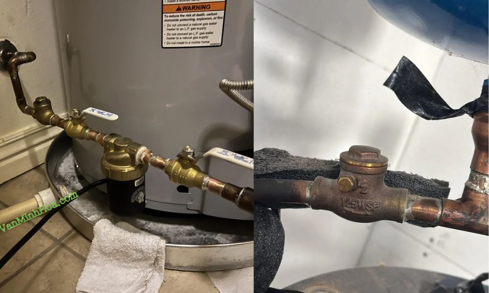 đặt các loại van nước 1 chiều ở đâu