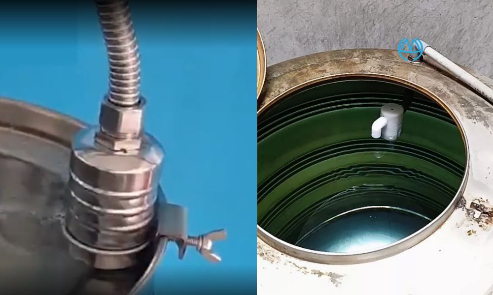 khi bơm dừng van phao thông minh như nào