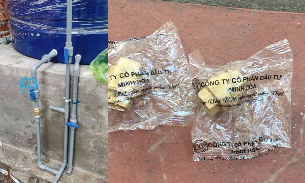 khi mua van nước một chiều số lượng ít