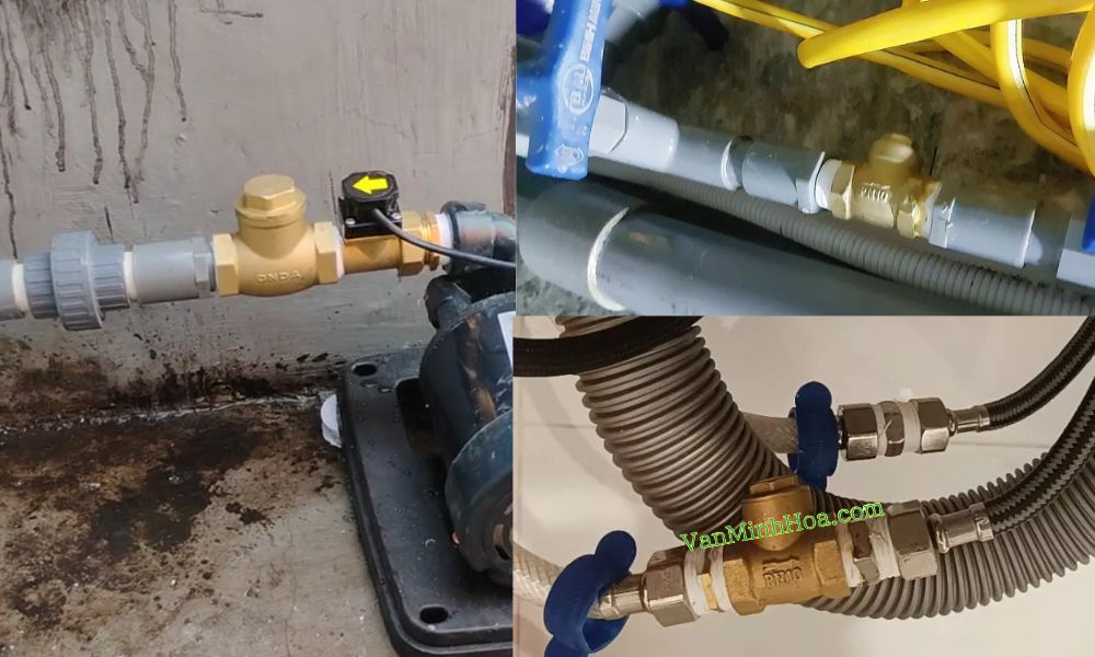 khi nào van 1 chiều đồng lá lật hoạt động tốt nhất