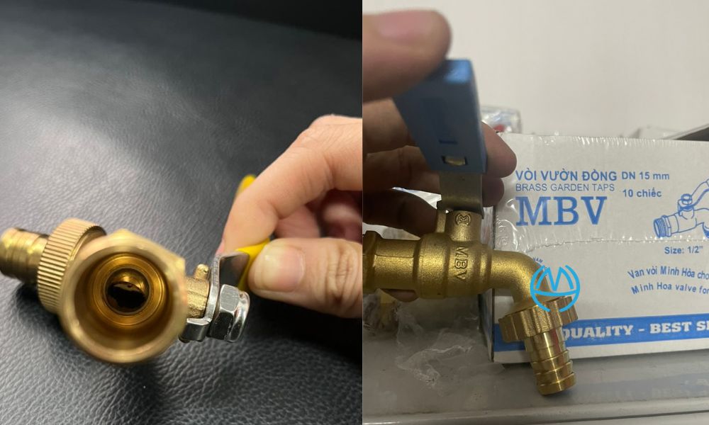 kích thước của vòi gạt nước