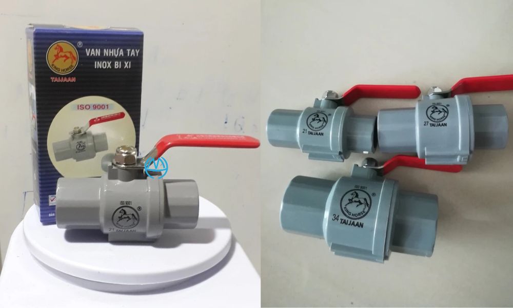 kích thước nhỏ nhất của loại van khóa nước nhựa