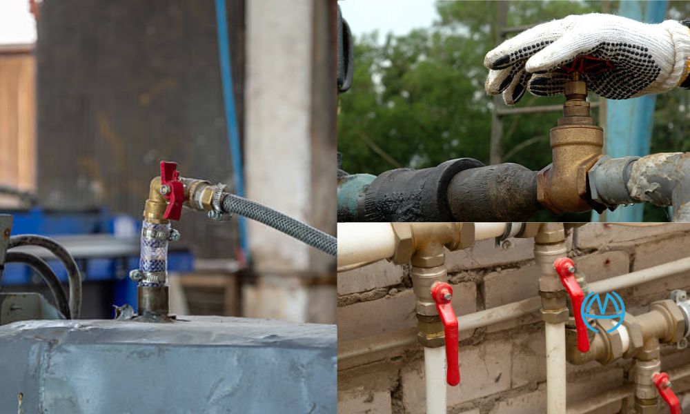 kiểm tra bằng thực tế khóa van nước