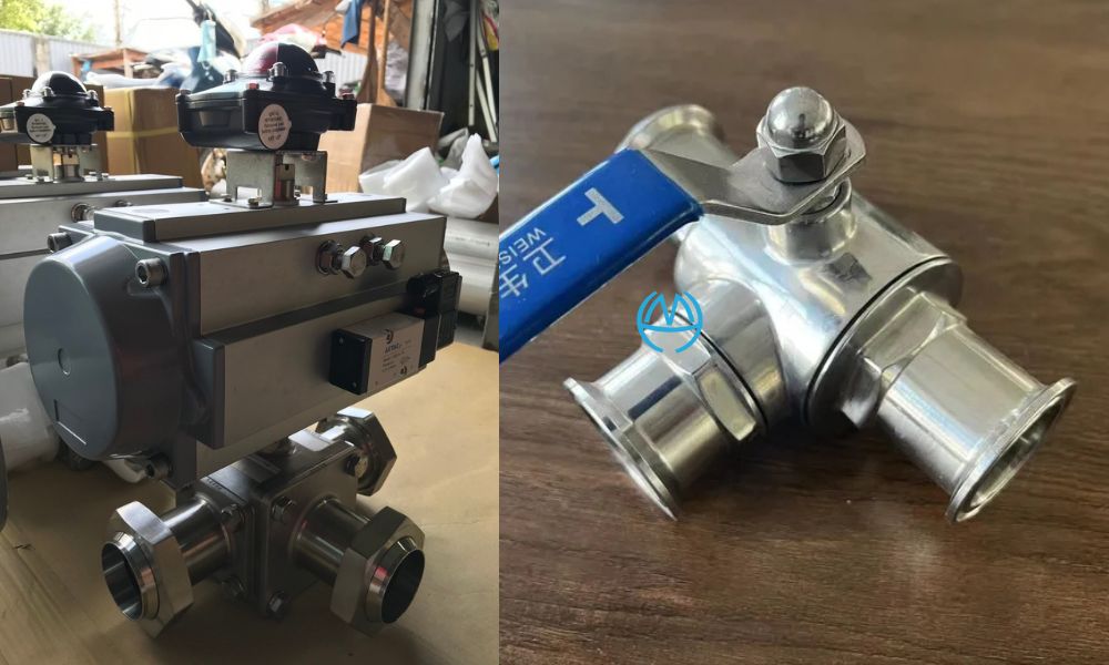 lợi ích của van 3 ngã khí nén inox vi sinh