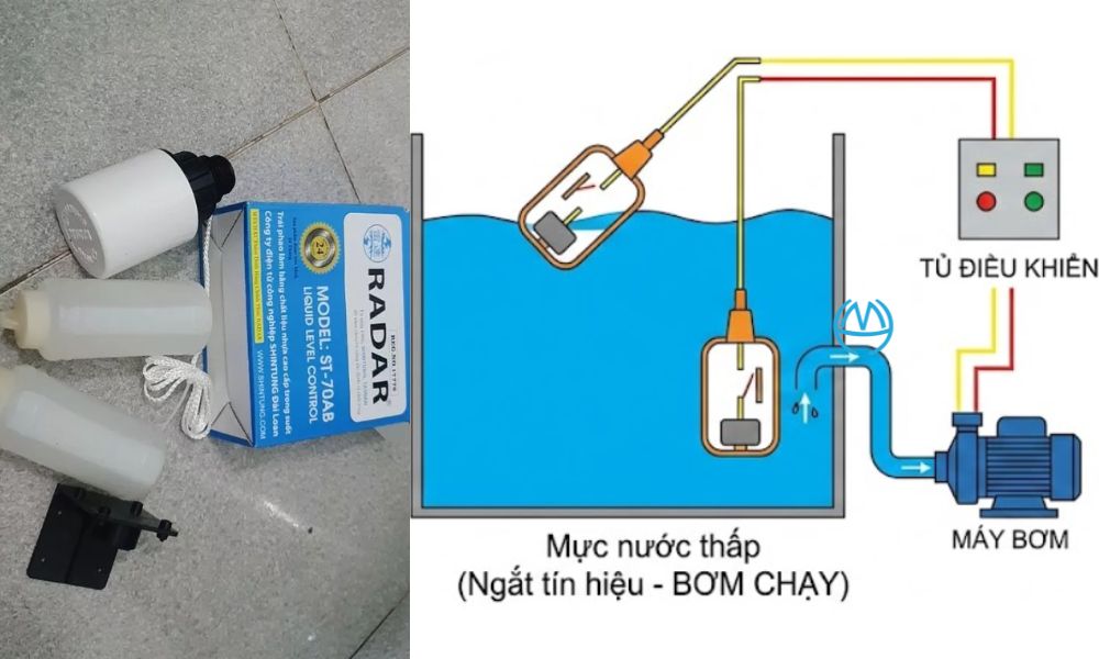 nguyên lý hoạt động của van phao điện và phao cơ