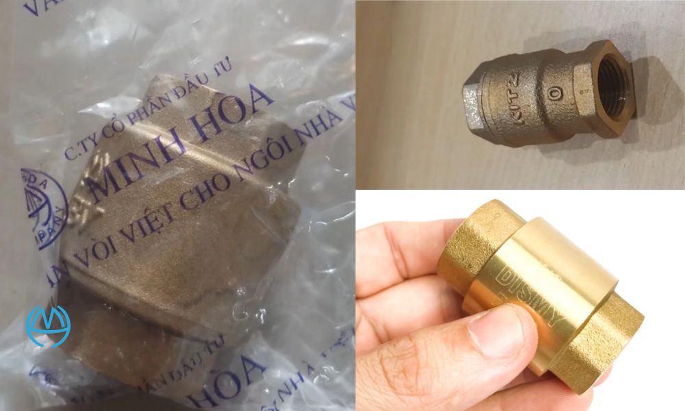 nhãn hiệu chuyên van 1 chiều lò xo đồng