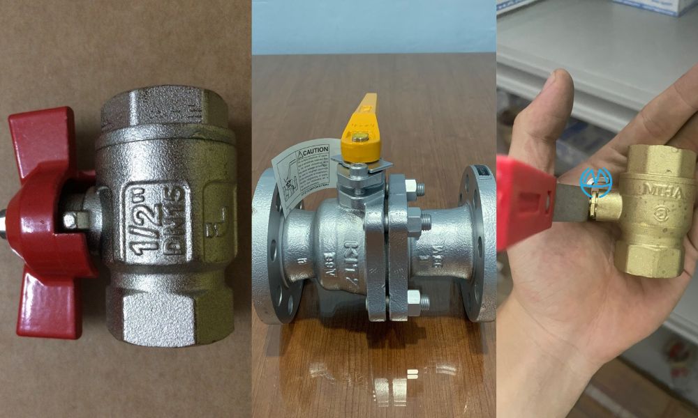 nhãn hiệu sản xuất van bi 2 mảnh