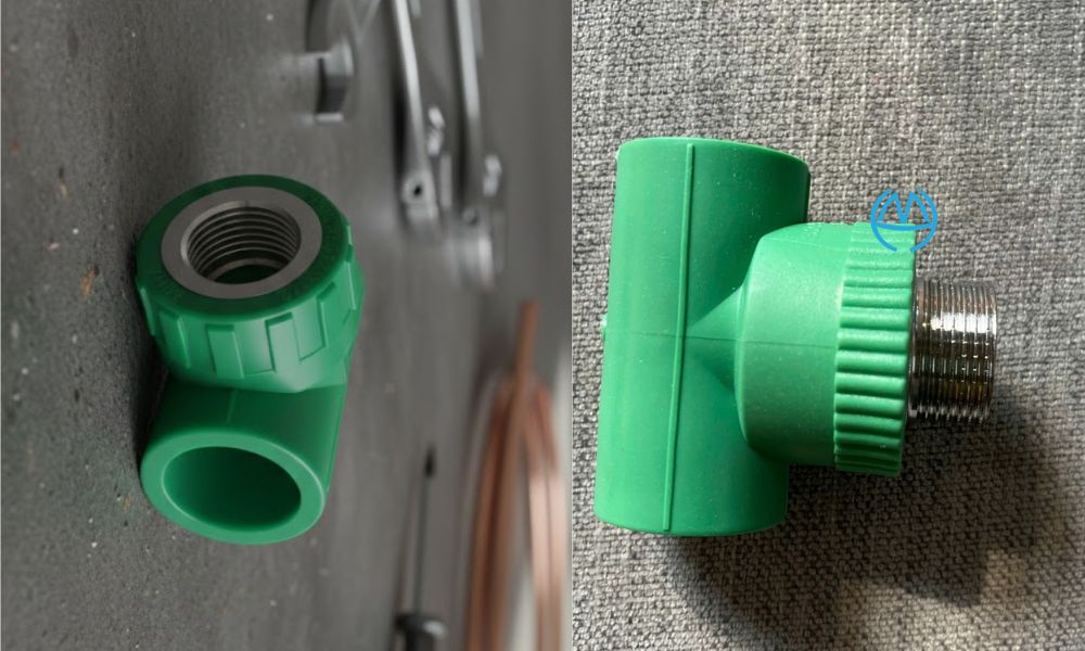tê nhựa ppr minh hòa nối ren