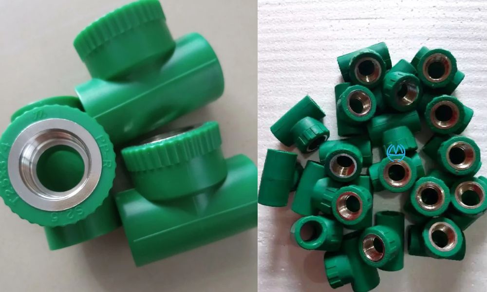 tê ren trong ppr minh hòa nối hàn nhiệt với van