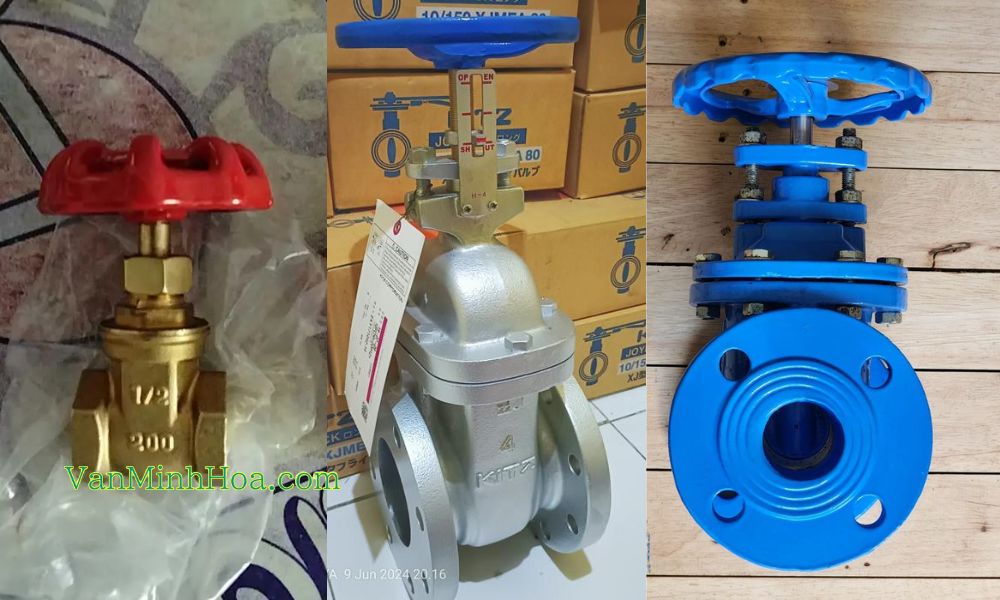 tổng quan cách phân loại các loại van cổng