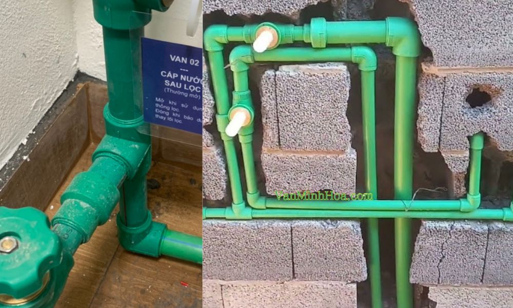 ứng dụng của tê ppr hàn nhiệt minh hòa