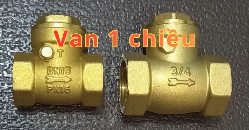 van 1 chiều