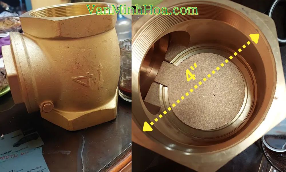 van 1 chiều lá lật dn100 là gì