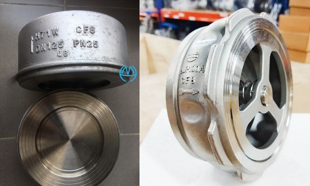 van 1 chiều lò xo cối