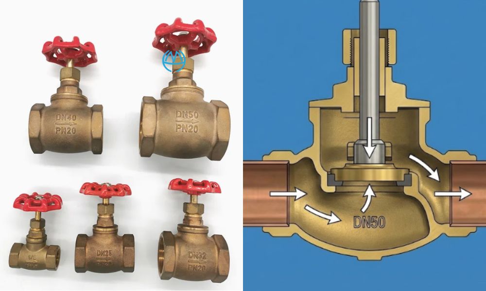 van cầu dn50 giới hạn hợp lý của đồng về mặt kỹ thuật