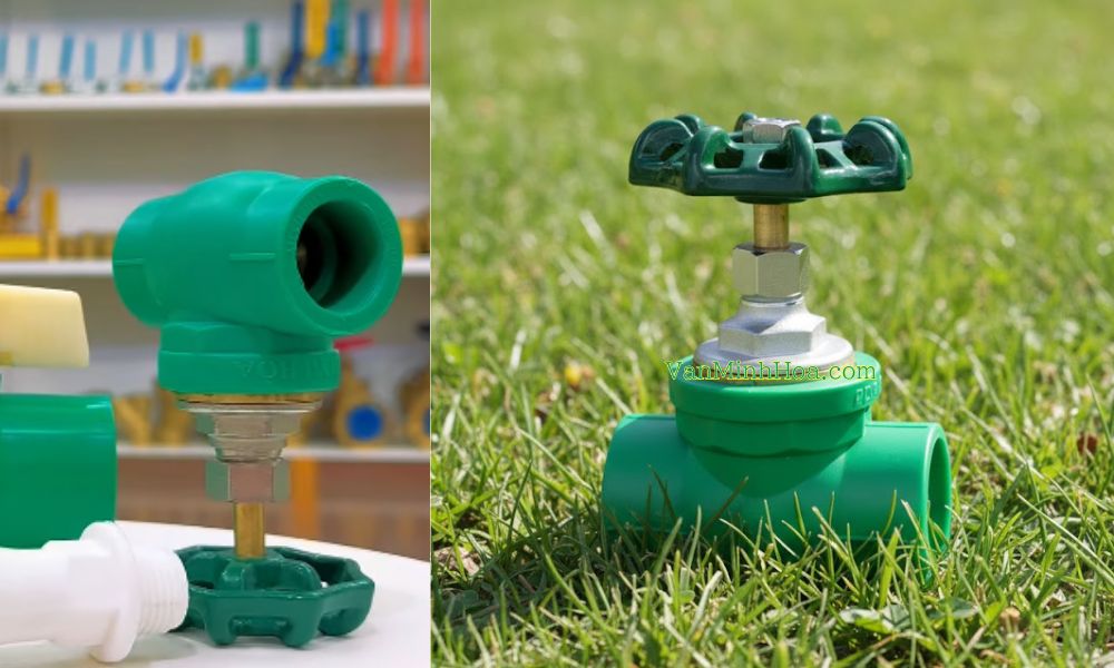 van cửa nhựa ppr minh hòa