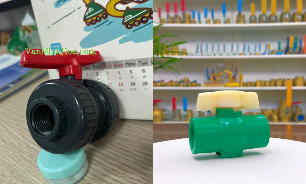 van khóa nước bi nhựa