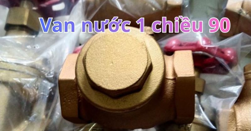 van nước 1 chiều 90