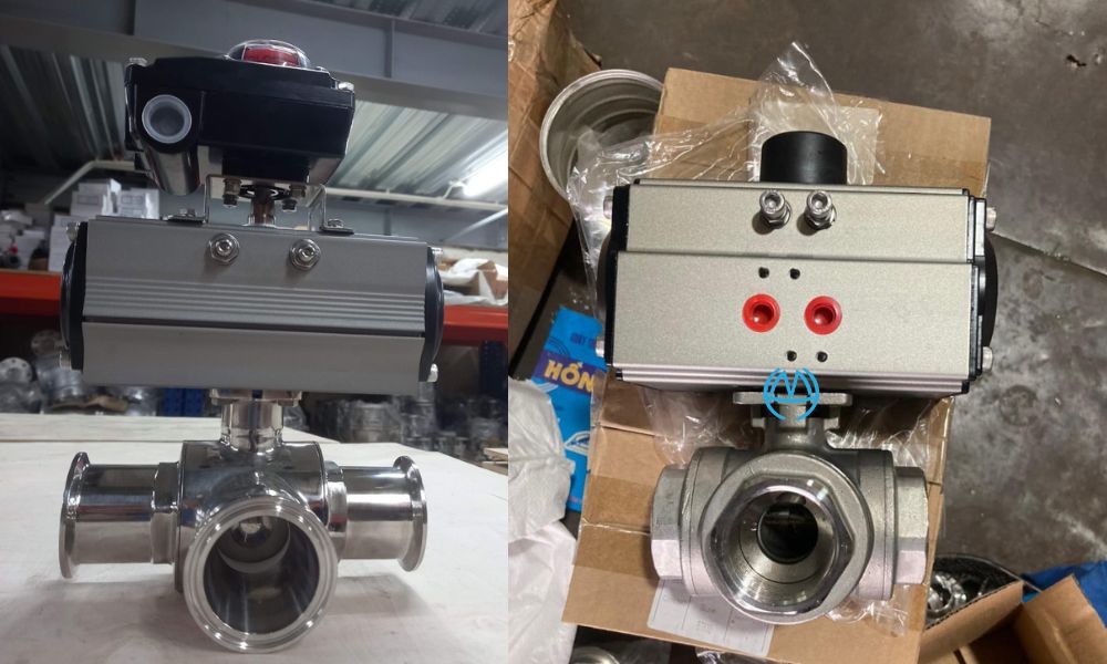 vì sao van 3 ngã khí nén chủ yếu ở dòng van bi